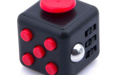 Fidget Cube Black & Red
