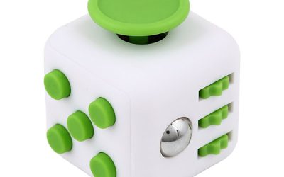 Fidget Cube White & Green