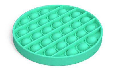 Fidget Push Pop It Bubble Circle Green