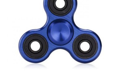 Aluminium Blue Fidget Spinner