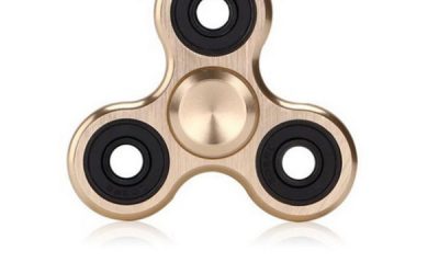 Aluminium Gold Fidget Spinner